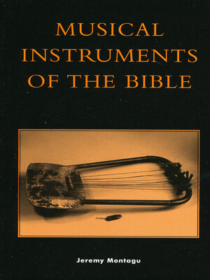 cover image of Musical Instruments of the Bible